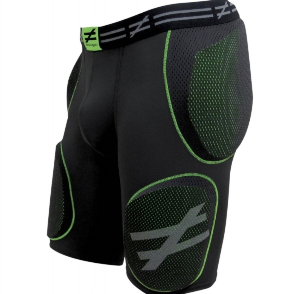 Unequal Technologies VIPER 5 Pad football Girdle youth medium black neon green